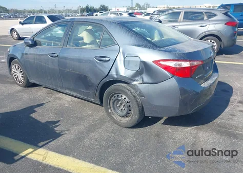 2018 Toyota Corolla Le из США, поврежденный, VIN 2T1BURHE7JC005382